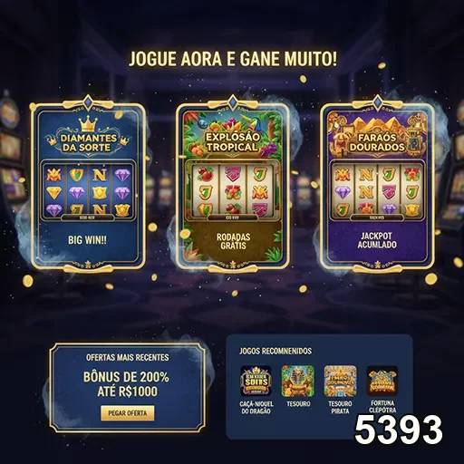 Diversidade de slot games para todos os estilos - 5393